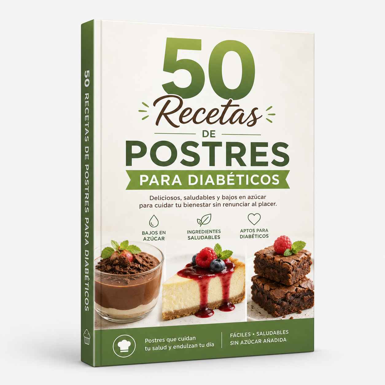 PROMO 3 | 50 postres fáciles sin glucosa